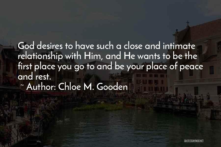 Chloe M. Gooden Quotes 1442818