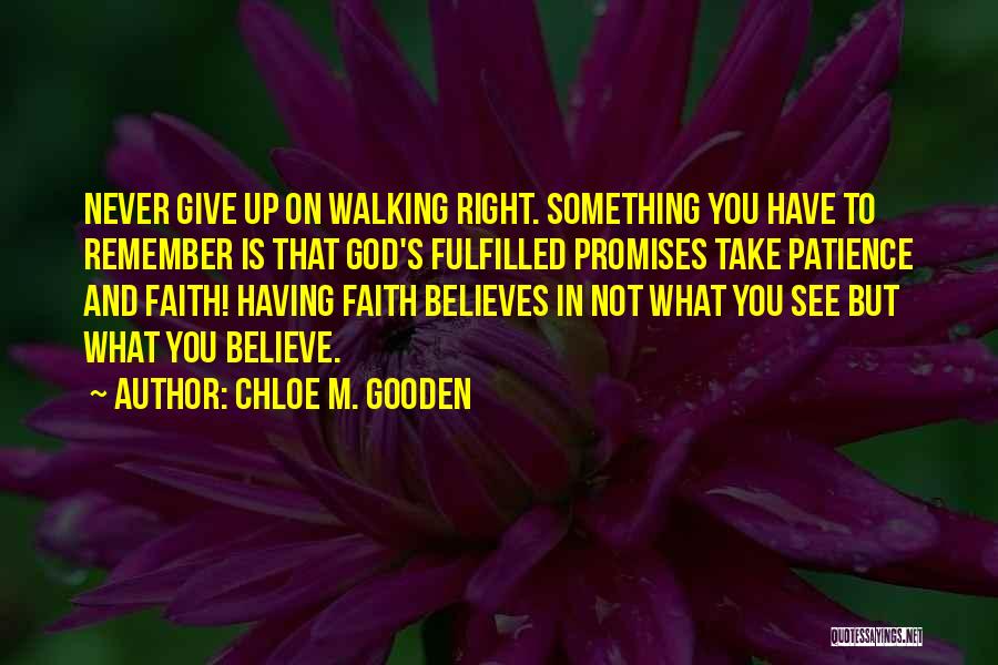 Chloe M. Gooden Quotes 161241