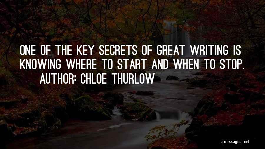 Chloe Thurlow Quotes 1494260