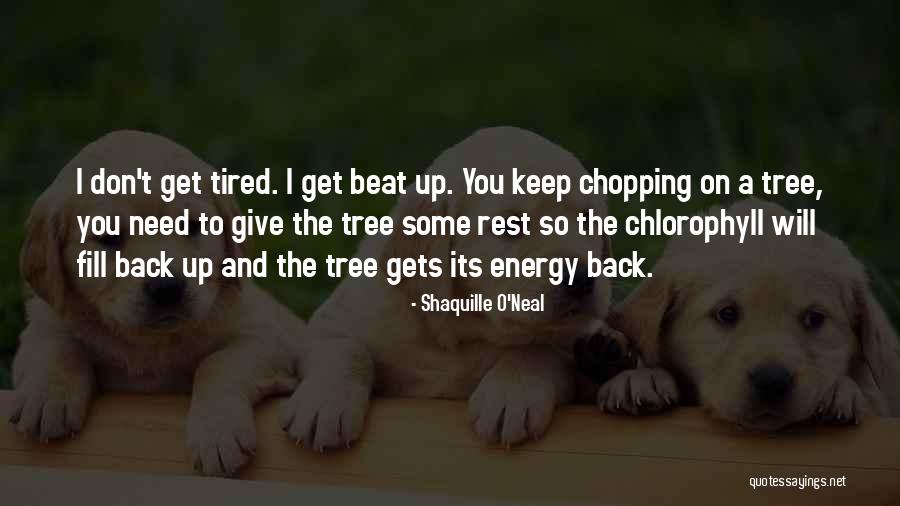 Chlorophyll B Quotes By Shaquille O'Neal Chlorophyll B Quotes By Shaquille O'Neal