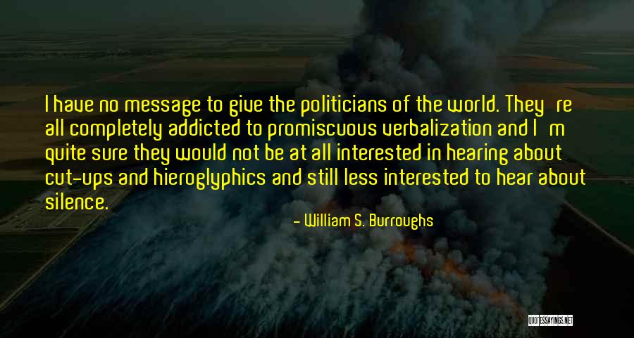Chlorophyll Supplement Quotes By William S. Burroughs Chlorophyll Supplement Quotes By William S. Burroughs