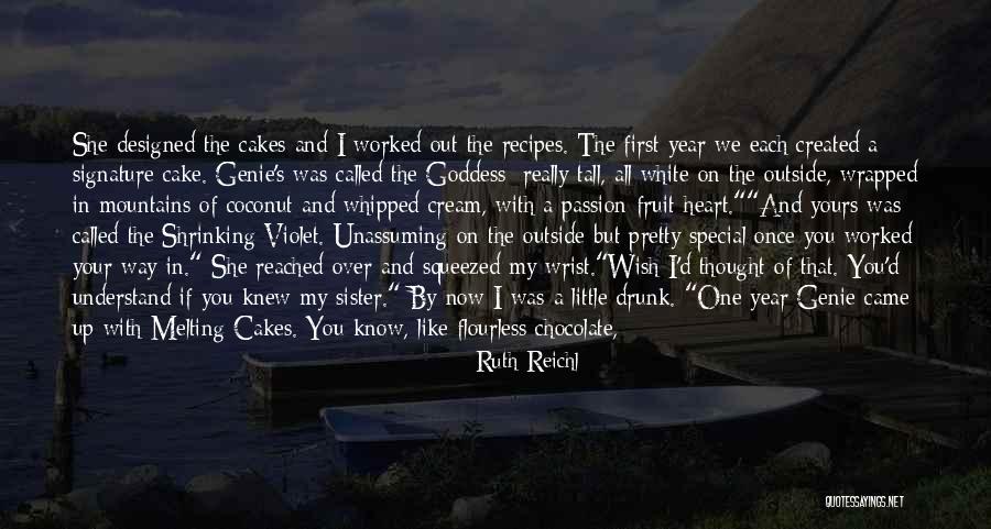 Chocolate And Cake Quotes By Ruth Reichl Chocolate And Cake Quotes By Ruth Reichl