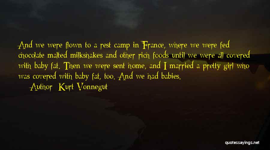 Chocolate And Girl Quotes By Kurt Vonnegut