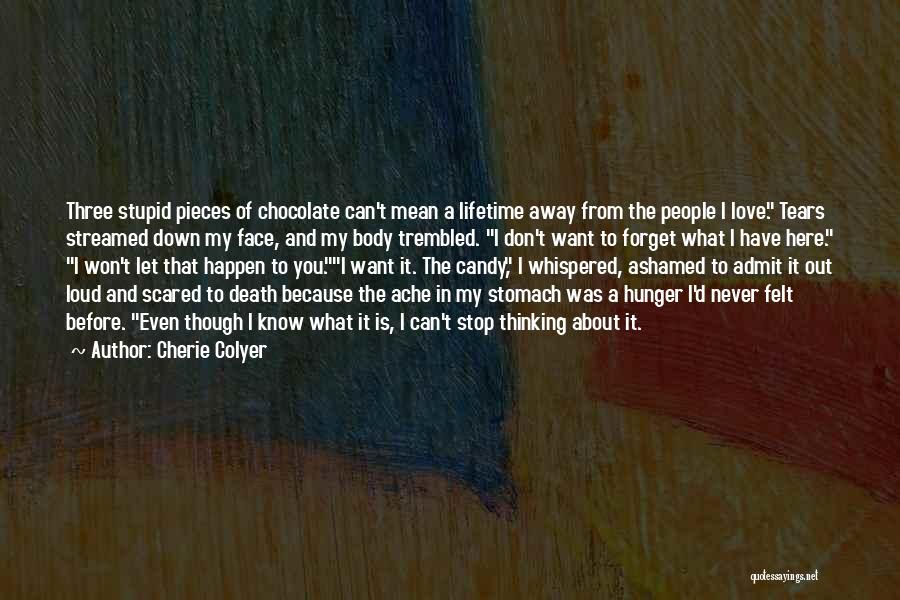 Chocolate And Love Quotes By Cherie Colyer