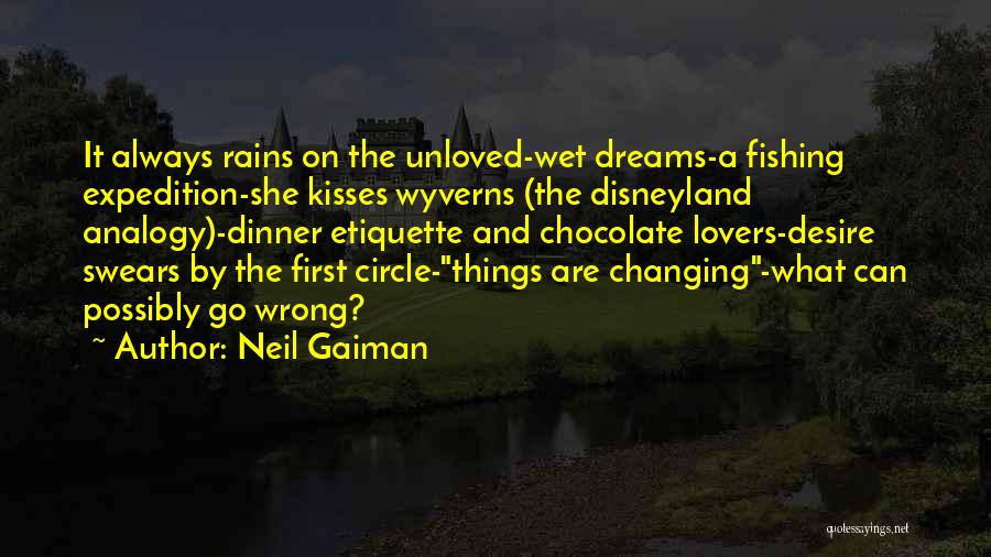 Chocolate And Love Quotes By Neil Gaiman