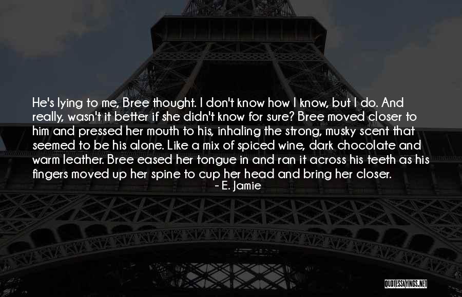 Chocolate And Wine Quotes By E. Jamie Chocolate And Wine Quotes By E. Jamie