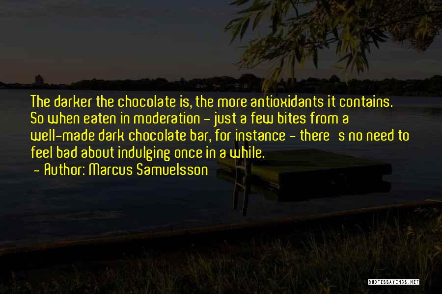 Chocolate Bar Quotes By Marcus Samuelsson