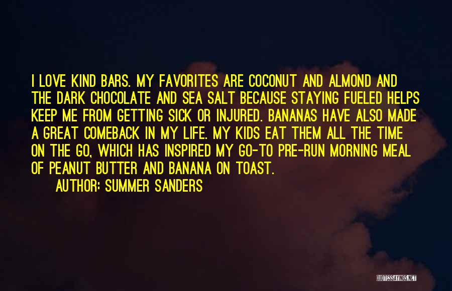 Chocolate Bars Quotes By Summer Sanders