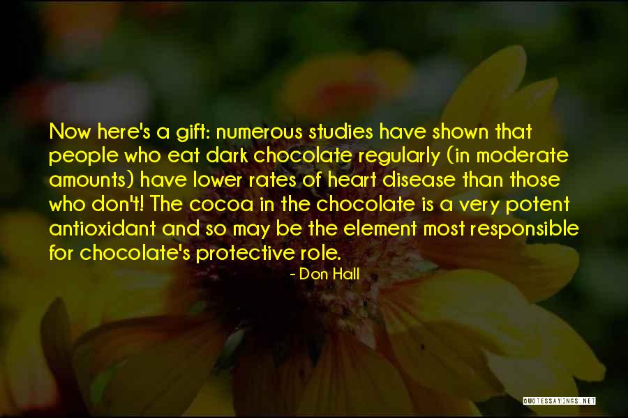 Chocolate Cocoa Quotes By Don Hall Chocolate Cocoa Quotes By Don Hall