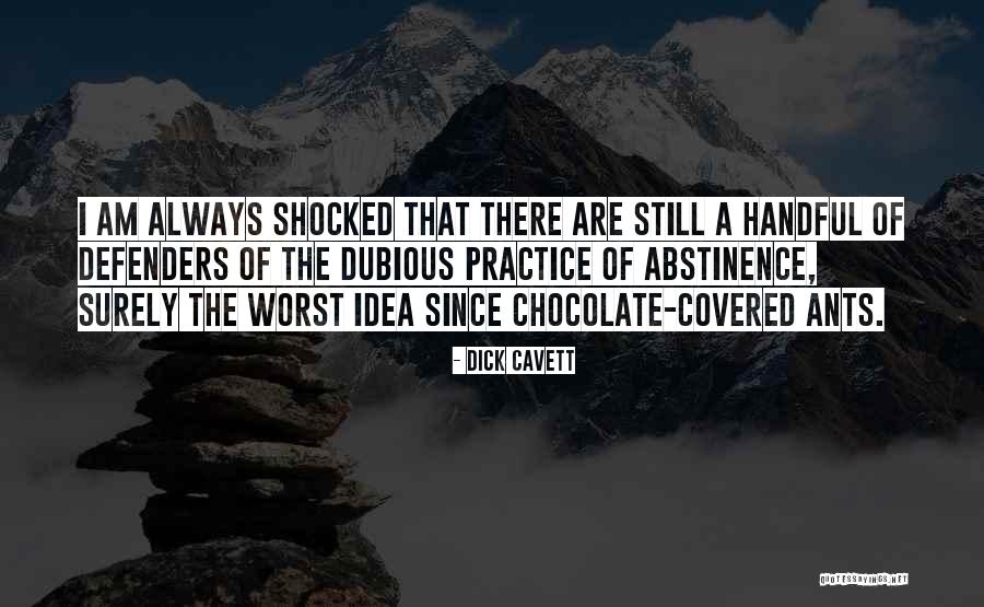 Chocolate Covered Quotes By Dick Cavett