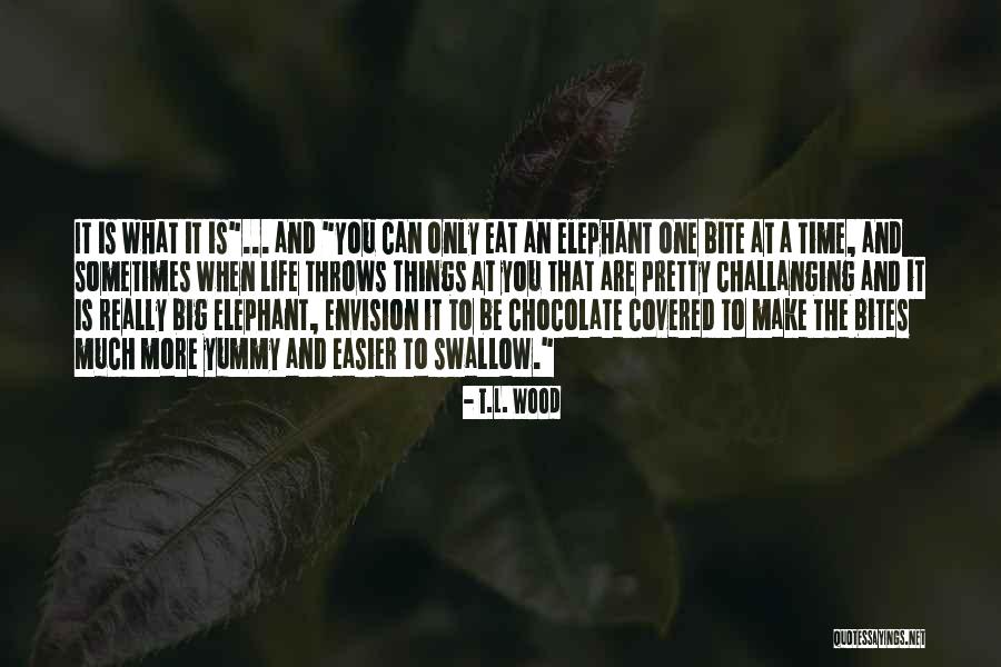 Chocolate Covered Quotes By T.L. Wood Chocolate Covered Quotes By T.L. Wood