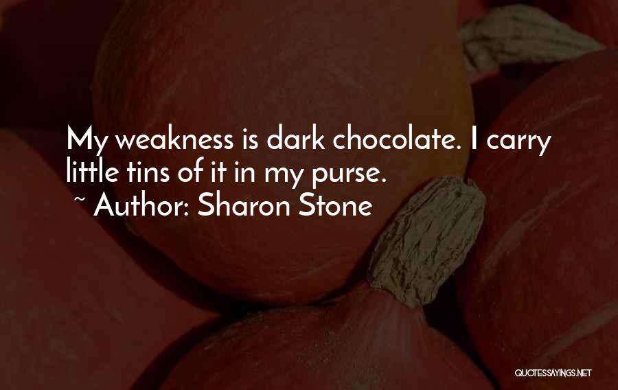 Chocolate Is The Best Quotes By Sharon Stone