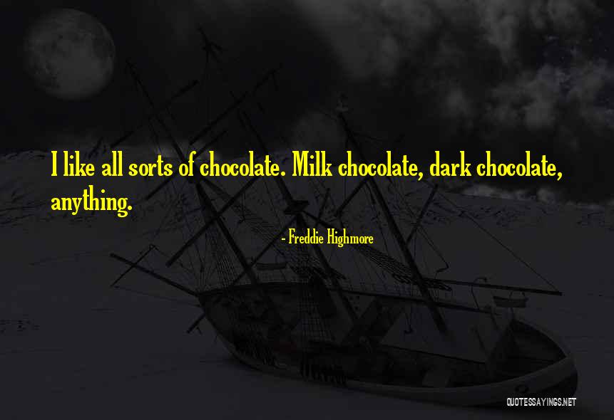 Chocolate Milk Quotes By Freddie Highmore Chocolate Milk Quotes By Freddie Highmore