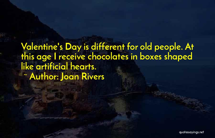 Chocolates Quotes By Joan Rivers