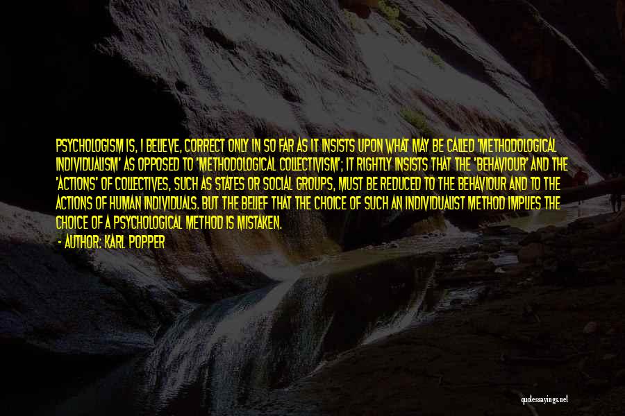 Choice And Mistake Quotes By Karl Popper