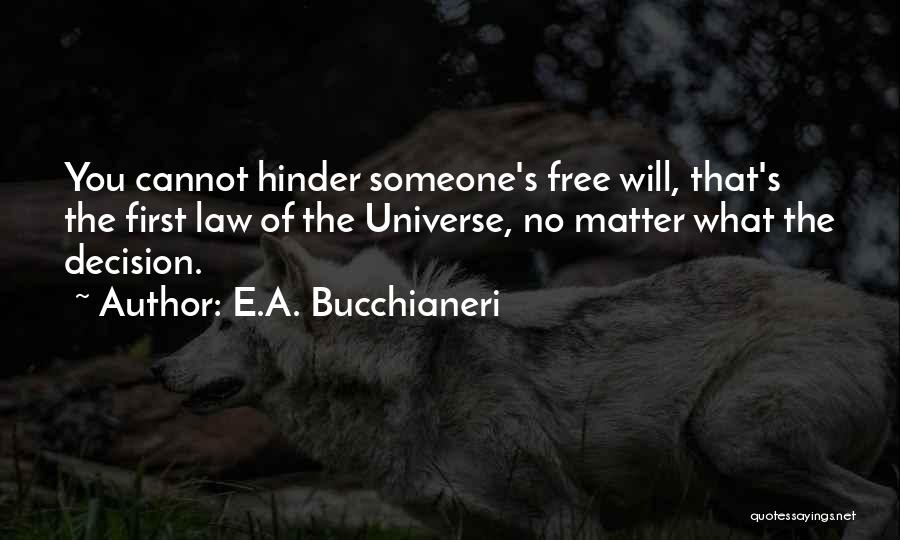 Choices And Decision Making Quotes By E.A. Bucchianeri