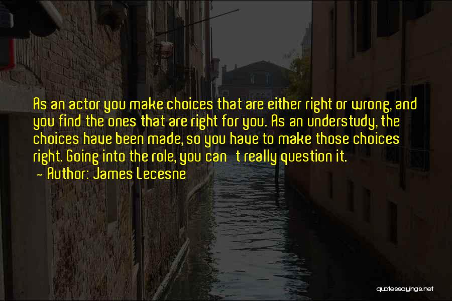 Choices Made For You Quotes By James Lecesne