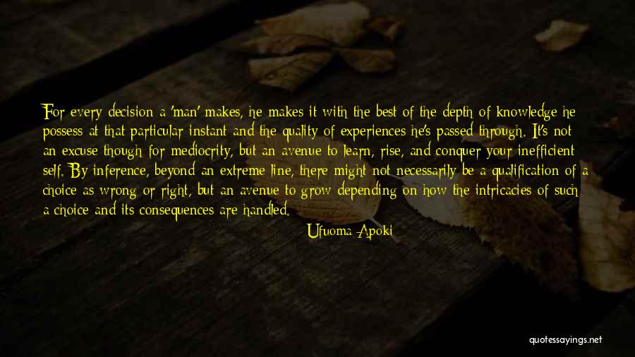 Choices Not Mistakes Quotes By Ufuoma Apoki Choices Not Mistakes Quotes By Ufuoma Apoki