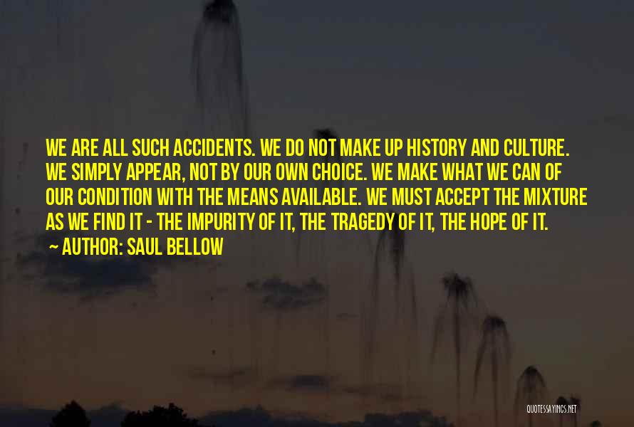 Choices We Make Quotes By Saul Bellow