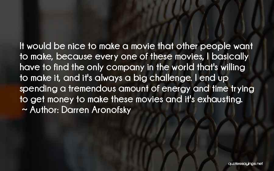 Choked On Food Quotes By Darren Aronofsky