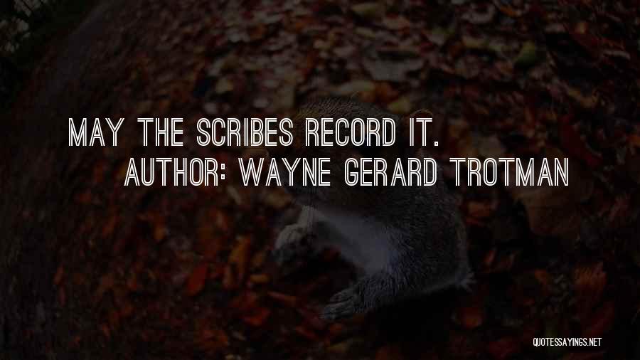 Choked On Food Quotes By Wayne Gerard Trotman