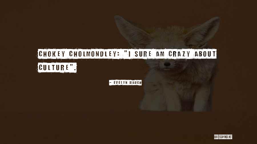 Chokey Chokey Quotes By Evelyn Waugh Chokey Chokey Quotes By Evelyn Waugh