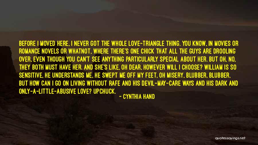 Choose Her Over Me Quotes By Cynthia Hand