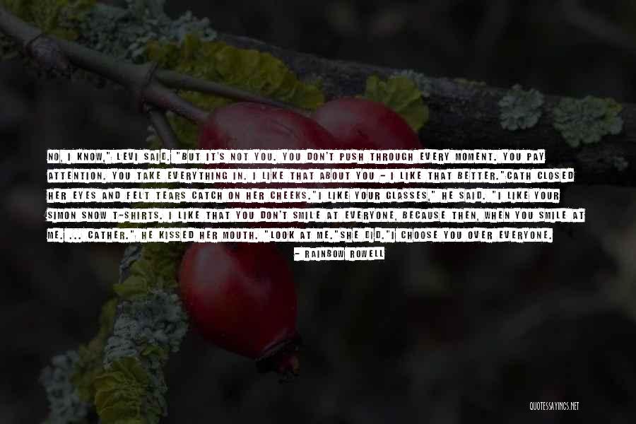 Choose Me Over Her Quotes By Rainbow Rowell Choose Me Over Her Quotes By Rainbow Rowell
