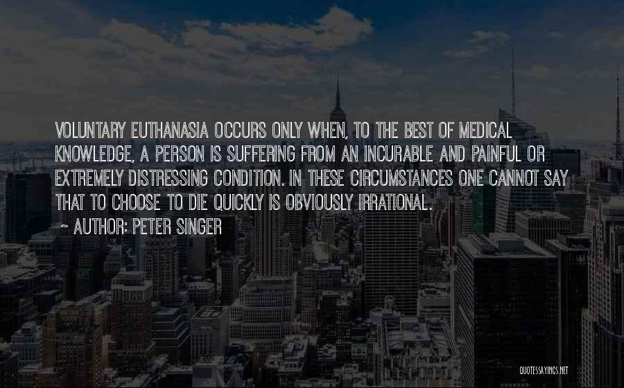 Choose The Best One Quotes By Peter Singer