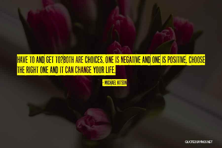 Choose To Change Quotes By Michael Kitson