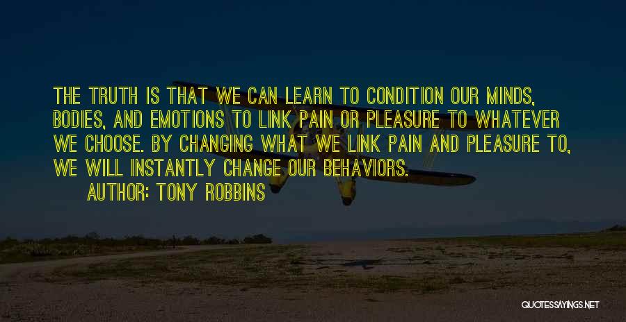 Choose To Change Quotes By Tony Robbins