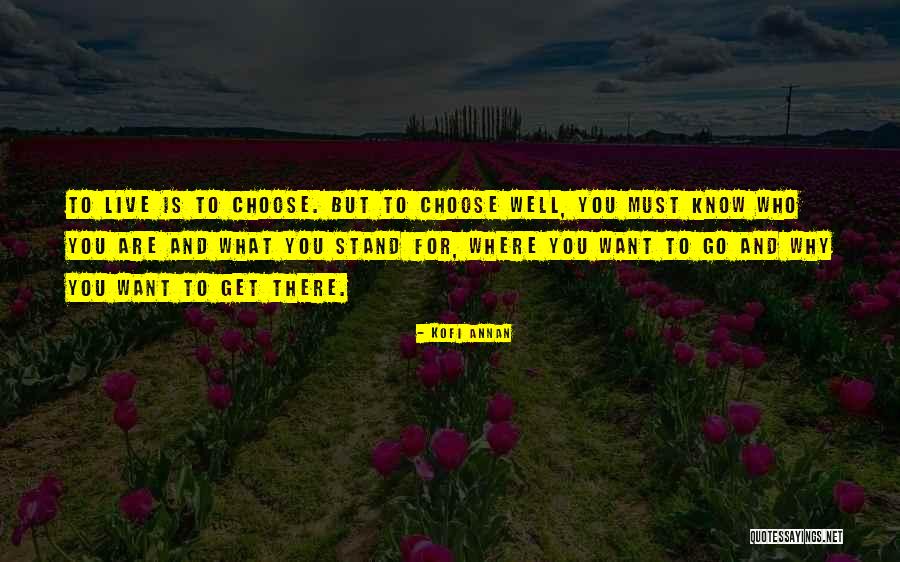 Choose To Live Quotes By Kofi Annan Choose To Live Quotes By Kofi Annan