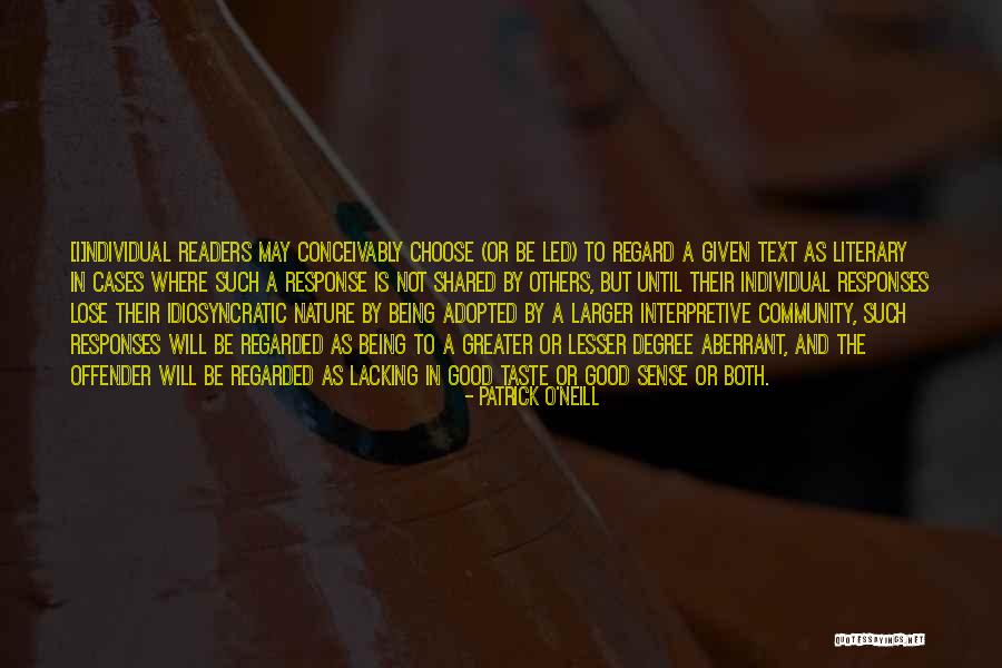 Choose To Lose Quotes By Patrick O'Neill Choose To Lose Quotes By Patrick O'Neill
