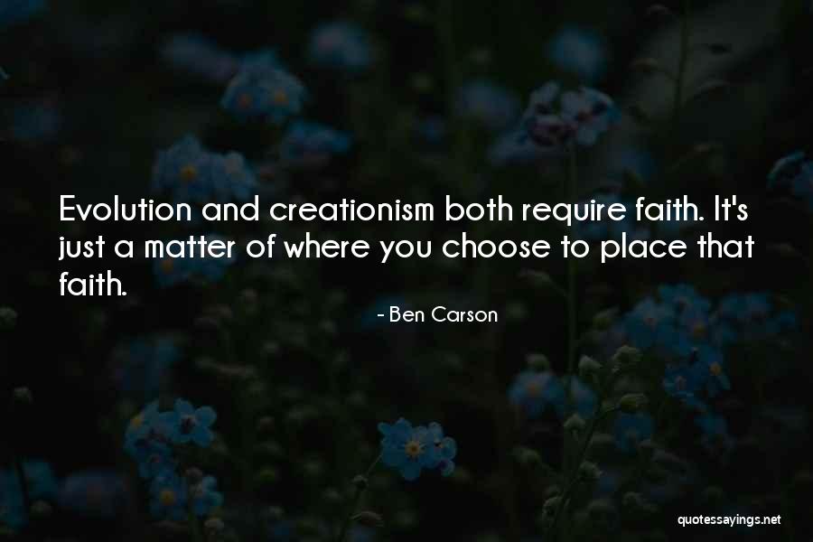 Choose To Matter Quotes By Ben Carson