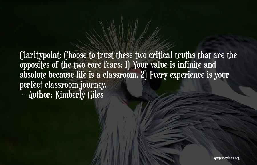 Choose To Trust Quotes By Kimberly Giles