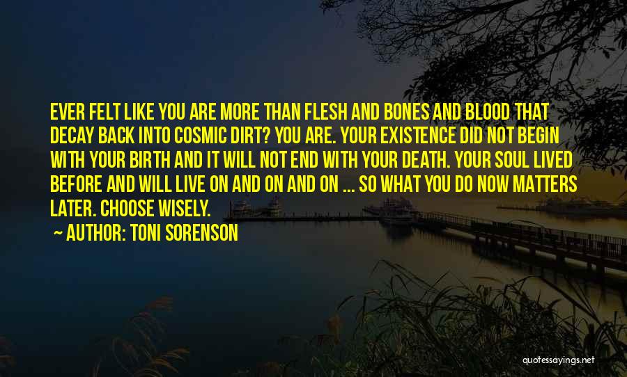 Choose Wisely Quotes By Toni Sorenson