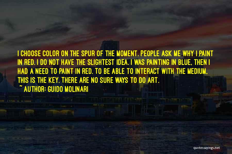 Choose Your Color Quotes By Guido Molinari