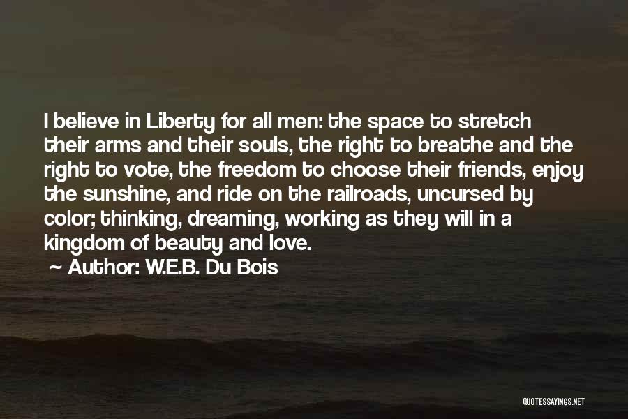 Choose Your Color Quotes By W.E.B. Du Bois