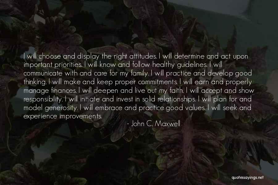 Choose Your Priorities Quotes By John C. Maxwell Choose Your Priorities Quotes By John C. Maxwell