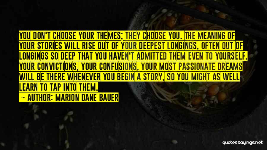 Choose Your Story Quotes By Marion Dane Bauer