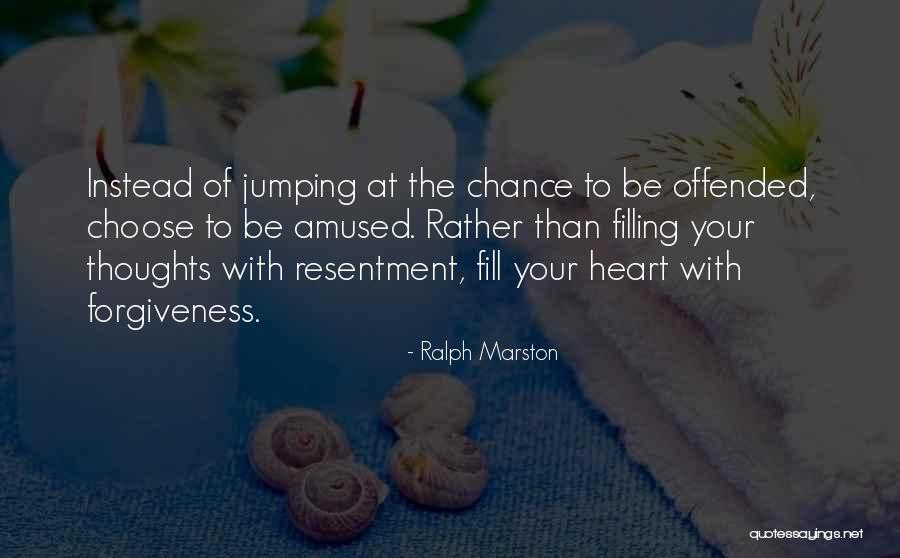 Choose Your Thoughts Quotes By Ralph Marston