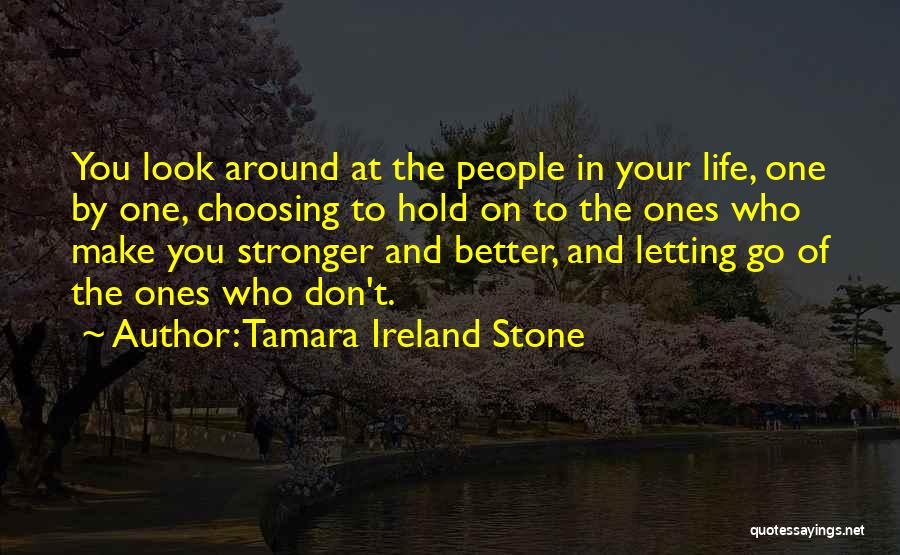 Choosing A Better Life Quotes By Tamara Ireland Stone