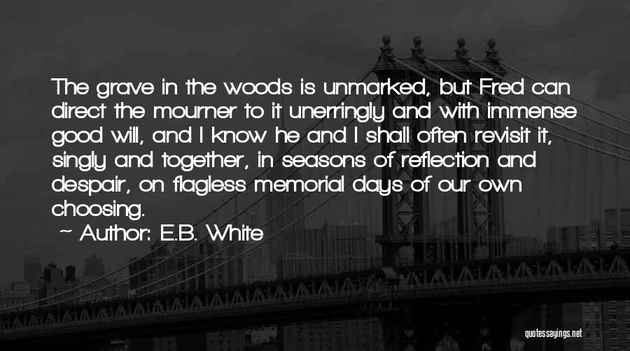 Choosing Life Or Death Quotes By E.B. White