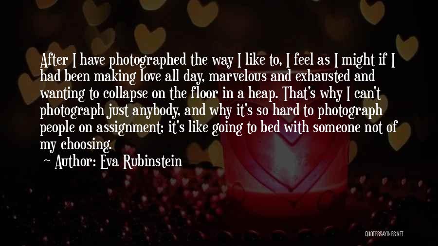 Choosing To Love Someone Quotes By Eva Rubinstein