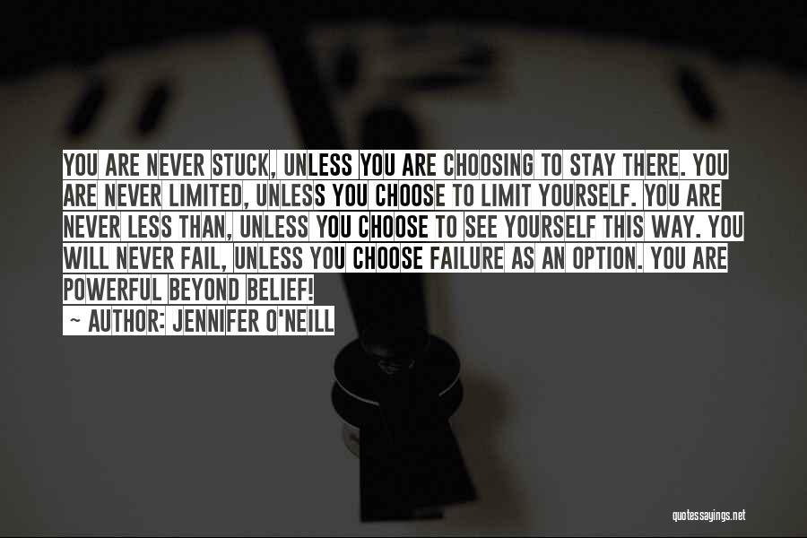 Choosing To See Quotes By Jennifer O'Neill