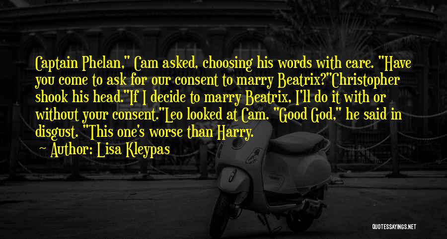 Choosing Who To Marry Quotes By Lisa Kleypas