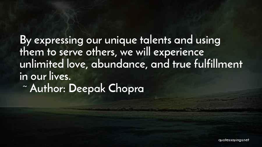 Chopra Love Quotes By Deepak Chopra