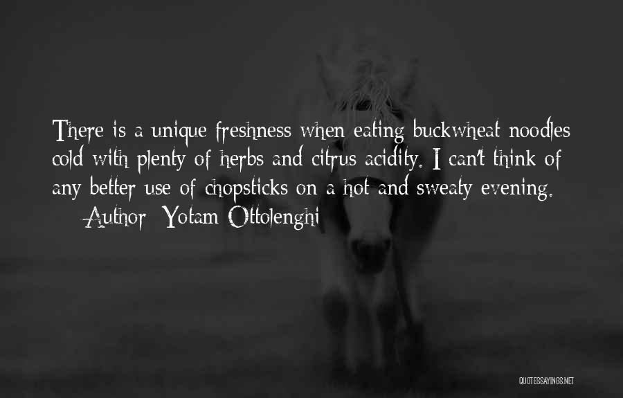 Chopsticks Quotes By Yotam Ottolenghi