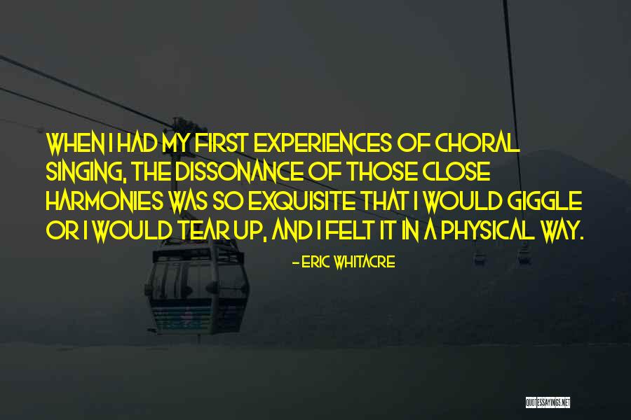 Choral Quotes By Eric Whitacre Choral Quotes By Eric Whitacre