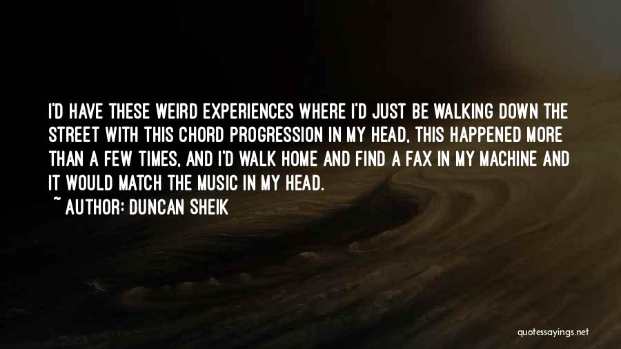 Chord Quotes By Duncan Sheik